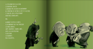 Une page de "Si j'étais ministre de la culture" 